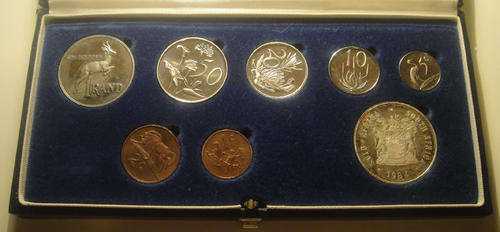 RSA Short Proofset in Blue Box 1984