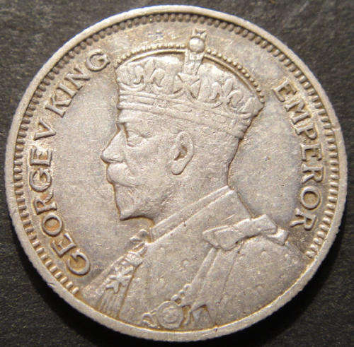 1935 Sixpence (6d) : Southern Rhodesia