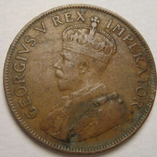 1932 Penny : Union of South Africa