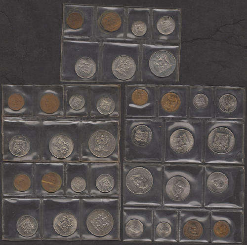 5 x Uncirculated RSA Mint Packs (1980, 2 x 1981, 1982 and 1984)