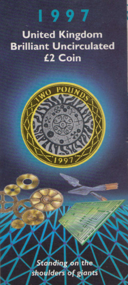 Great Britain: 1997 Brilliant Uncirculated Two Pounds