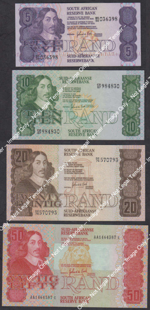 G.P.C. (Gerhard) de Kock : Third & Last Issue Set