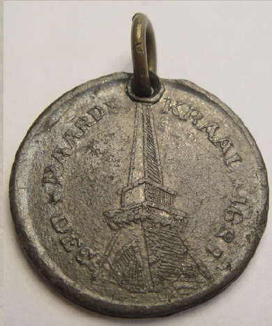 ZAR Medallion:  Paardekraal 1891