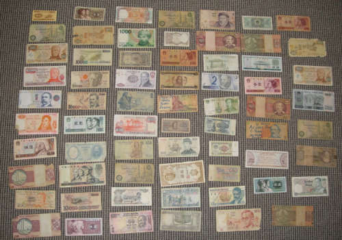 HUGE Lot of old Banknotes of the World (66 Notes)