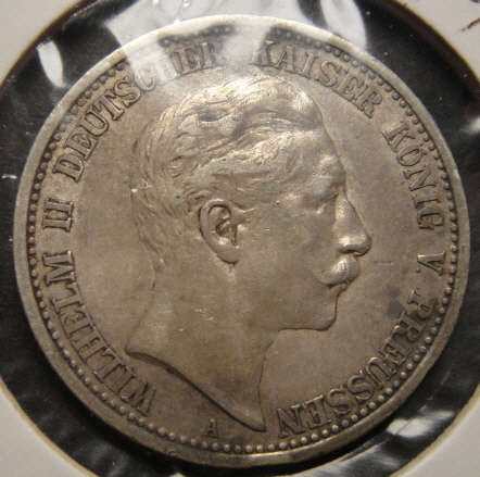 Germany: Prussia : 1907 Two Mark (Zwei Mark)