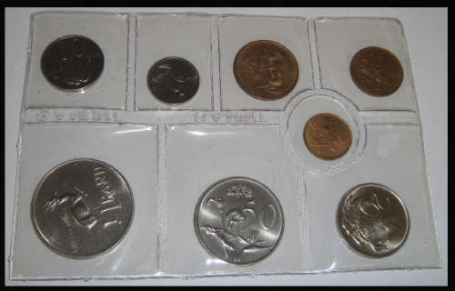 1977 Uncirculated Mint Pack of the Republic of South Africa