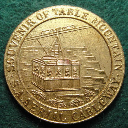 Table Mountain (Cape Town) Aerial Cable Way Token (Opened 5 October 1929)