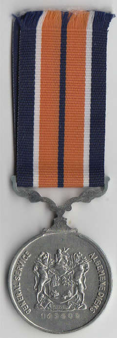 South African National Service Medal