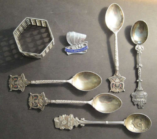Voortrekker and Transvaal (ZAR) Teaspoons and other items