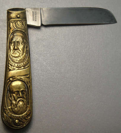 Kruger, Steyn, Swart & Verwoerd Pocket Knife made by A. Rosenthal  (Windhoek) and Solingen (Germany)