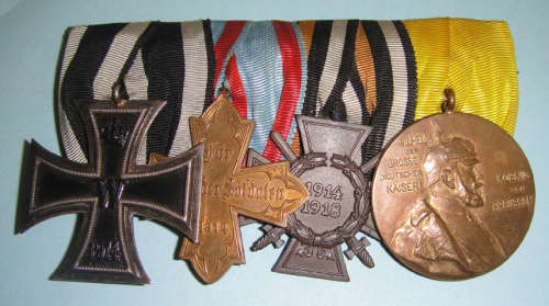 German First World War (WW1) Medal Group