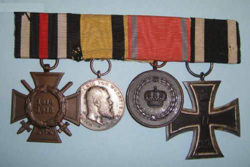 German First World War (WW1) Medal Group