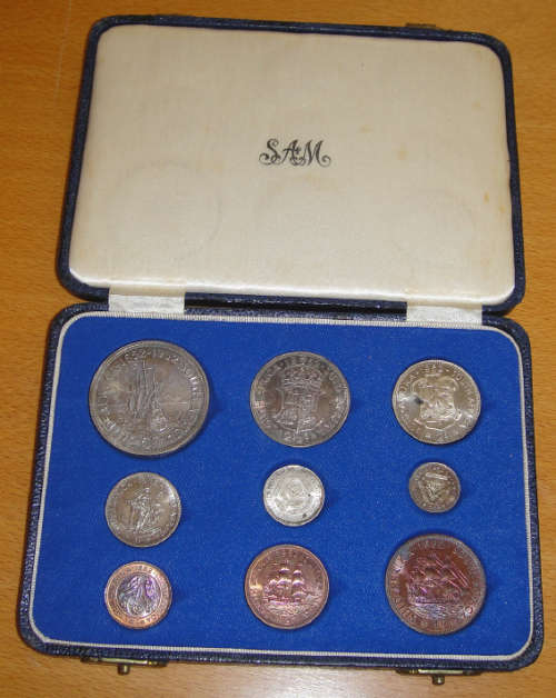 1952 Short Proof Set: Union of South Africa (Jan van Riebeeck tercentenary)