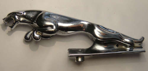 Jaguar Chrome Leaping Cat Bonnet-Emblem