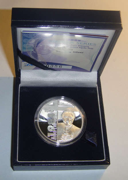 2006 Proof Silver R1 Protea : Desmond Tutu