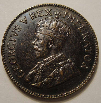 1923 Farthing (Quarter Penny): Union of South Africa