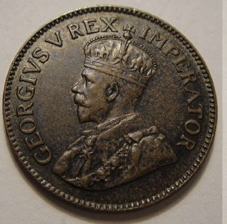 1935 Farthing (Quarter Penny): Union of South Africa