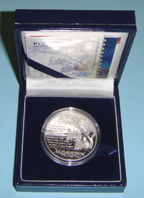 2013 Proof Silver R1: Nelsen Mandela: Life of a Legend: Mqhekezweni