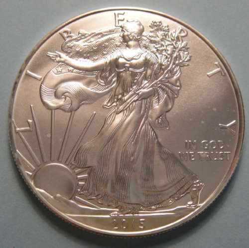 2015 American 1 OZ SILVER EAGLE in Brilliant Uncirculated Condition (Bid per coin to take 20 coins)