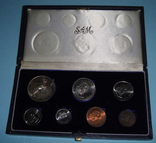 1965 PROOF SET of the Republic of South Africa