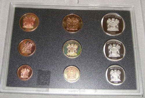 2000 PROOF SET of the Republic of South Africa (Old Coat of Arms)
