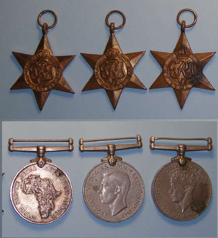 Second World War Medal Group to C566112 H.N. Fabrik