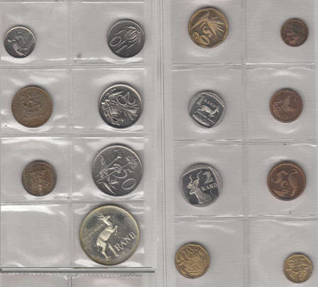 Second and Third Decimal Proof Sets of the Republic of South Africa (1977 & 1993)