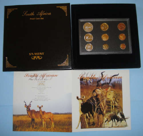 2001 PROOF SET of the Republic of South Africa