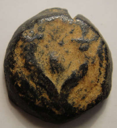 Ancient Biblical Coin : Hashmonian Penny 135-103 BC
