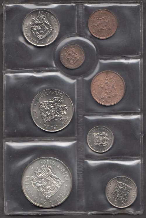 1972 Uncirculated Mint Set of the Republic of South Africa