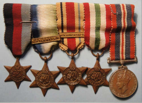 Second World War Miniature Medal Group