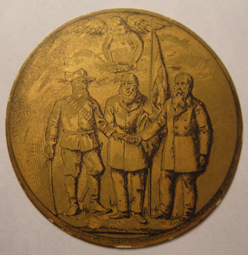 Boer War Fibre Medal: Voor Onze Strijdende Stamgenoten in de Transvaal 1899