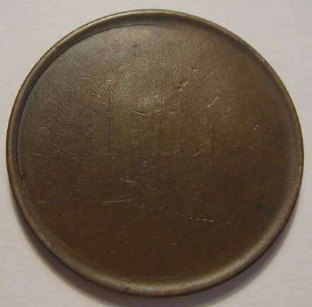 Kaalpennie (Blank Penny) of 1900 (ZAR Boer War era)