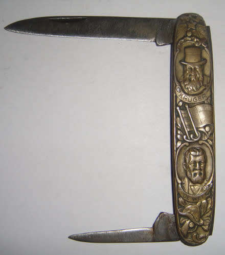 Paul Kruger & Christiaan de Wet Pocket Knife made by Henry Boker