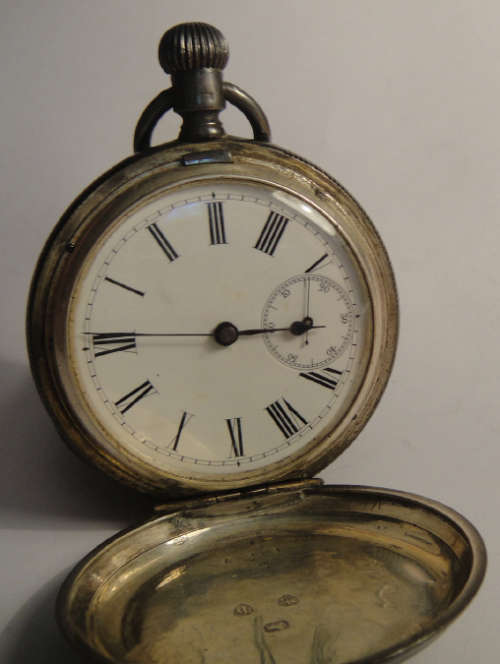 Sterling Silver Longines Pocket Watch (Hallmarked for Birmingham 1882)
