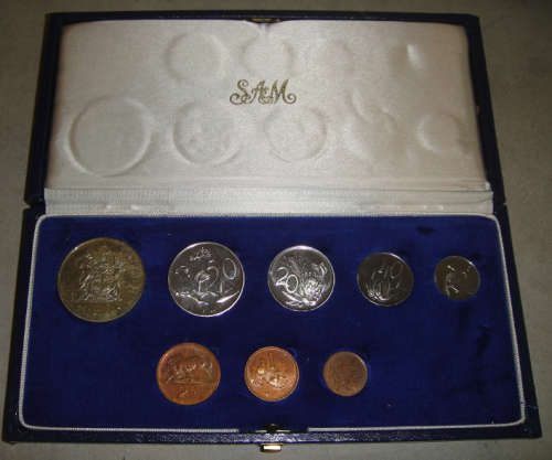 Republic of South Africa : Short Proof Set of 1970