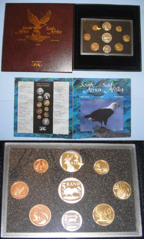 Republic of South Africa : Short Proof Set of 1995