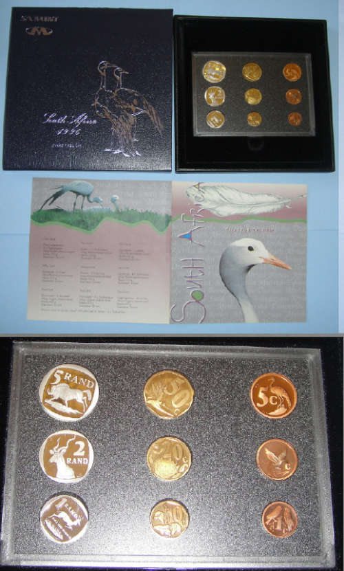 Republic of South Africa : Short Proof Set of 1996