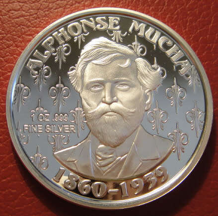 ONE Troy OUNCE Fine SILVER (1 OZ) : For the International Silver Coin Collector (Coin 3)