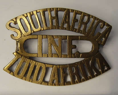 1st South African Infantry Brigade shoulder title, worn 1915-1919 (Owen 1265)