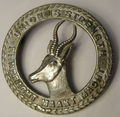 South African School Cadets cap badge, worn 1916-1926 (Owen 2950)