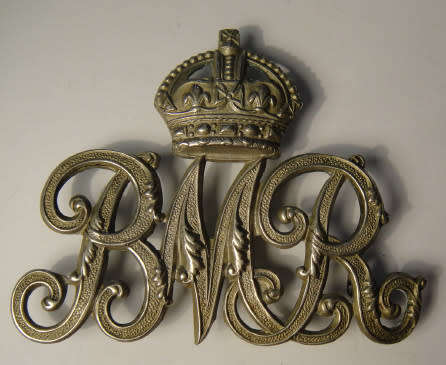 Border Mounted Rifles slouch hat badge, worn 1902-1913 (Owen 481)