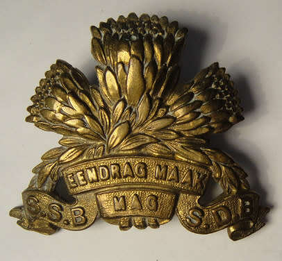 Special Service Battalion gilt cap/beret badge, worn 1934-1963 (Owen 1289)