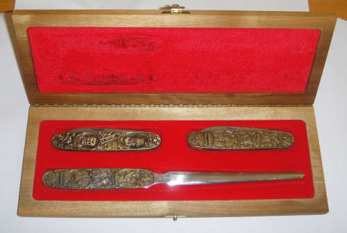 Paul Kruger & Christiaan de Wet // Eendracht Maakt Macht Knife Set