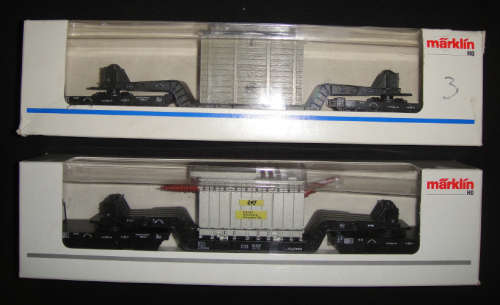 MARKLIN HO 4617 & 4618 Wagons