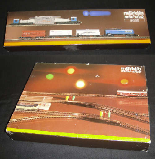 MARKLIN Mini Club 8193 Set T2 and MARKLIN Mini-Club 8689 Set