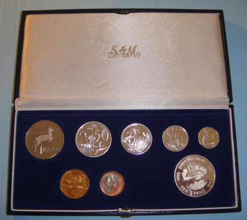 Republic of South Africa : Short Proof Set of 1986