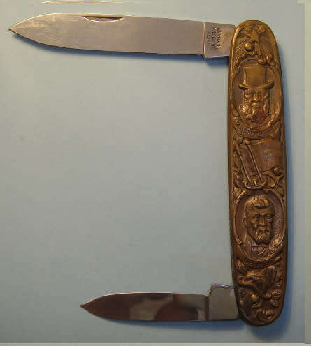 Paul Kruger & Christiaan De Wet Pocket Knife (Made by Inox, Solingen, Germany)