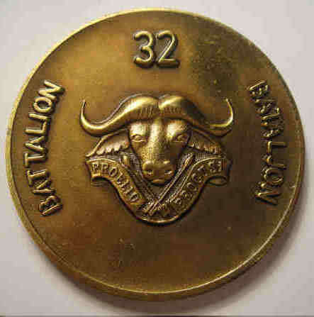 32 Battalion Medallion : Angola // SWA : Buffalo 1976 - 1989