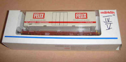 Marklin HO 47721 Container Car FELIX